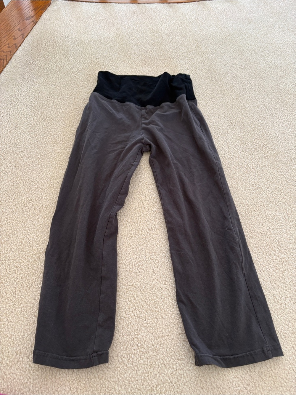 Black Waistband Charcoal Lounge Pants